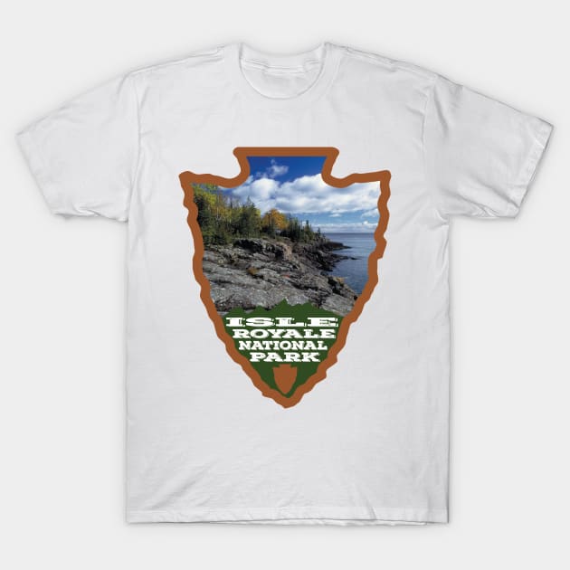 Isle Royale National Park arrowhead T-Shirt by nylebuss